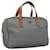 PRADA Borsa a mano in nylon grigio Auth BD1037 Marrone
