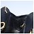 Borsa a spalla Gancini Chain in pelle nera e oro Auth BD929 di Salvatore Ferragamo Nero D'oro - vista 17