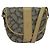 Borsa a spalla SAINT LAURENT in PVC embossé grigio Auth BA782 Marrone