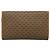 Gucci Borsa a Spalla Micro GG Supreme PVC Beige Oro 004 89 1041 Auth ep7893 D'oro - vista 3