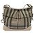 Borsa a spalla Burberry Nova Check PVC Khaki Auth BA711 Cachi - vista 2