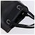 Borsa a mano Gancini in vinile nero Salvatore Ferragamo Auth bs23548 - vista 6