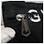 Borsa a spalla GIVENCHY in nylon nero argento autentica bs23553 - vista 14