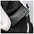 Borsa a spalla GIVENCHY in nylon nero argento autentica bs23553 - vista 21