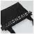 Borsa a spalla GIVENCHY in nylon nero argento autentica bs23553 - vista 6