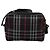 Autre Marque Borsa a Spalla Burberrys Nova Check in Tela Blu Navy e Oro Auth EC762 D'oro - vista 3
