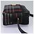Autre Marque Borsa a Spalla Burberrys Nova Check in Tela Blu Navy e Oro Auth EC762 D'oro - vista 5
