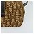 Borsa a spalla in tela Trotter Christian Dior marrone Auth BD734 - vista 11