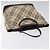 Borsa a mano in tela e pelle beige Burberry Nova Check Blue Label Auth EC545 - vista 6