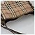 Borsa a spalla Burberry Nova Check PVC Beige Marrone oro Auth BA684 D'oro - vista 6