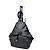 Vintage Loewe Madrid Leder Umhängetasche / Rucksack Schwarz
