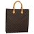 LOUIS VUITTON Borsa Sac Plat Monogram M51140 LV Auth EC550 Monogramma