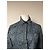 Vintage Gianni Versace Leopard Canvas Hemd Blau/Schwarz 38/M - Ansicht 2