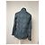 Vintage Gianni Versace Leopard Canvas Hemd Blau/Schwarz 38/M - Ansicht 4