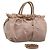 PRADA Borsa a mano in nylon pelle 2 vie rosa oro Auth EC720 D'oro