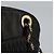 BALLY Ketten-Schultertasche aus schwarzem Leder mit Gold Auth th5773 Golden - Ansicht 14