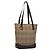 Autre Marque Burberrys Nova Check Tote Bag aus Canvas Leder Beige Gold Auth BD987 Golden