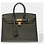Hermès Sac HERMES Birkin 25 en Cuir Vert - 102590