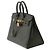 Hermès Sac HERMES Birkin 25 en Cuir Vert - 102590 - vue 4