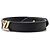 Twist Bracciali LOUIS VUITTON T. Pelle Nero - vista 2