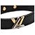 Twist Bracciali LOUIS VUITTON T. Pelle Nero - vista 6