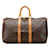 Keepall LOUIS VUITTON Bags T.  Leather Brown  ref.2117299