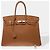 Hermès Sac HERMES Birkin 35 en Cuir Doré - 102584