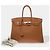 Hermès Sac HERMES Birkin 35 en Cuir Doré - 102584 - vue 2