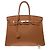 Hermès Sac HERMES Birkin 35 en Cuir Doré - 102584 - vue 3