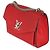 Louis Vuitton Rubis Pelle Morbida Mylockme Catena BB Rosso - vista 3