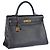 Hermès Kelly 35 Schwarz Togo Leder Handtasche