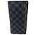 Portafoglio lungo in tela nera Damier Graphite Brazza di LOUIS VUITTON Nero