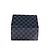 Portafoglio lungo in tela nera Damier Graphite Brazza di LOUIS VUITTON Nero - vista 5
