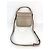 Chloé Borsa a spalla Chloe in pelle scamosciata lucida, piccola modello C, grigio Motty - vista 2