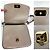 Chloé Borsa a spalla Chloe in pelle scamosciata lucida, piccola modello C, grigio Motty - vista 4