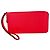 Portafoglio in pelle rosa rossa Azap Lucky Wrist Epsom di Hermès