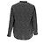 Camicia in seta nera con stampa di note musicali Saint Laurent Nero - vista 9
