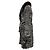 Gianfranco Ferré Rabbit and Fox Fur Coat - '90s Black - view 2
