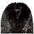 Gianfranco Ferré Rabbit and Fox Fur Coat - '90s Black - view 4