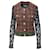 Timeless Chanel Tweed and Lace Jacket - '90s Brown Wool  ref.2117798