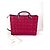 Christian Dior Borsa a Spalla Lady Dior Grande in Pelle di Agnello Cannage Rossa Rosso - vista 2