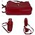Borsa a tracolla Lou in pelle di vitello trapuntata rossa Saint Laurent Rosso - vista 3