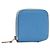 Hermès Hermes Silk In Leather Coin Case Blue - view 2