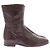 Botines SOEUR T.EU 37 Cuero Burdeos - vista 2