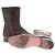 Botines SOEUR T.EU 37 Cuero Burdeos - vista 7