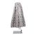 FALDA CHRISTIAN DIOR T.FR 36 Poliéster Plata - vista 4