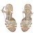 Sandali ROGER VIVIER T.EU 40 Pelle D'oro - vista 6