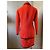 Conjunto de saia e casaco Chanel em tweed coral - vista 7
