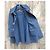 Cappotto duffle Gloverall blu lana e nylon - vista 4