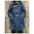 Cappotto duffle Gloverall blu lana e nylon - vista 7